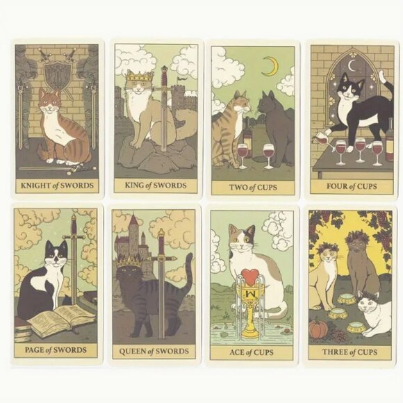 Cats Rule the Earth Tarot 78 Card Deck NWT - Picture 3 of 4